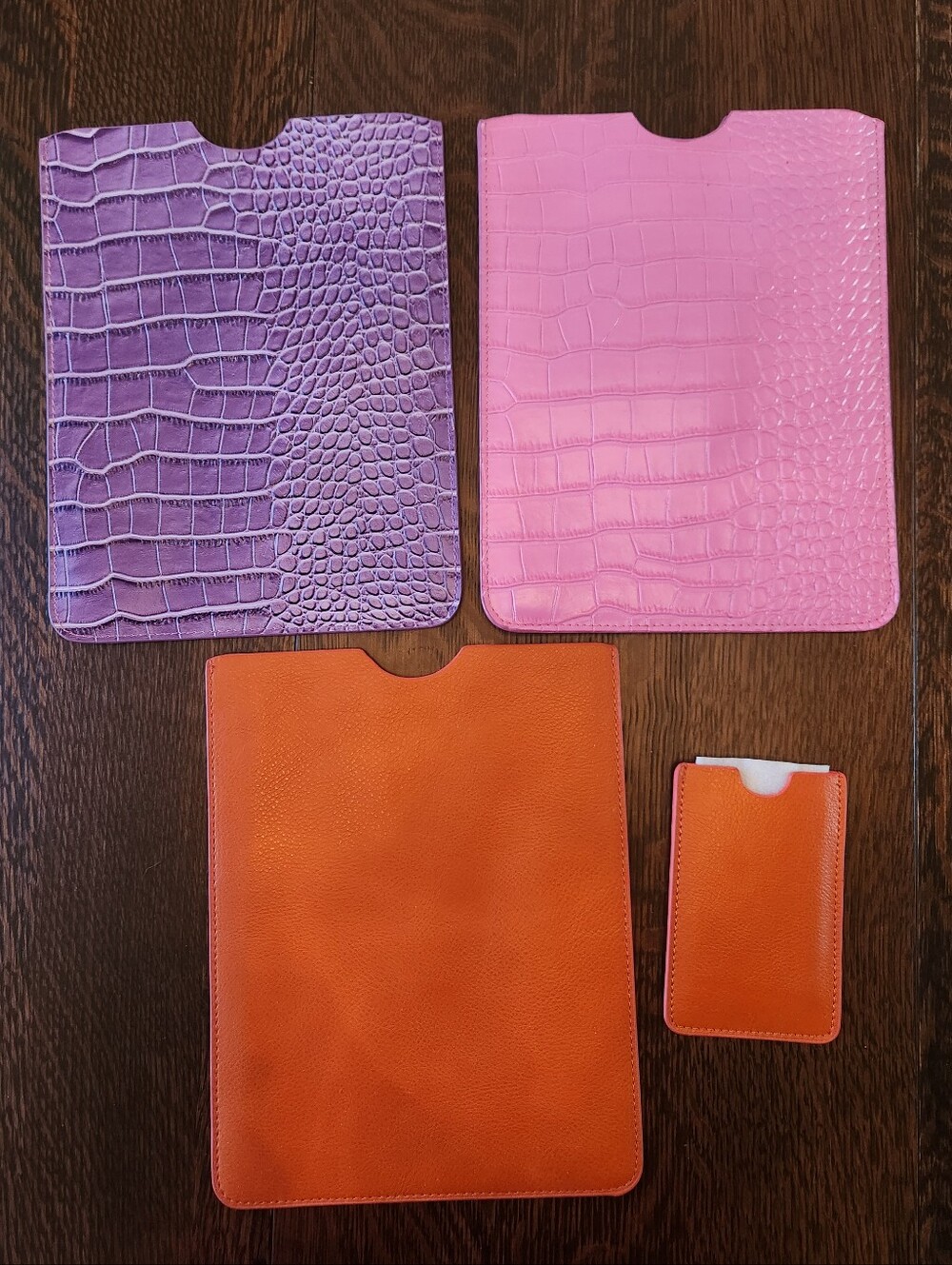 Tablet iPad 3 Sleeves plus Small Phone Case Set of 4 NWT $16